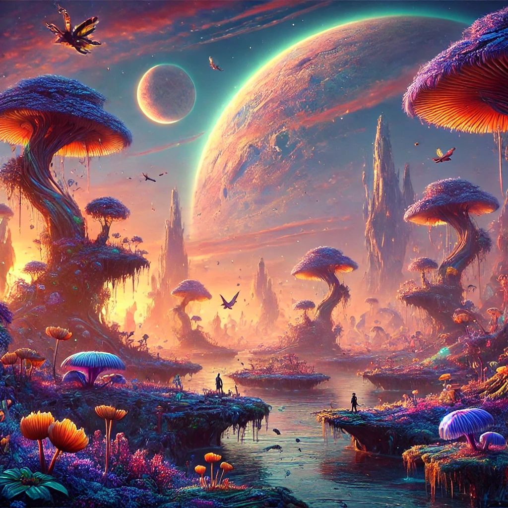 Die schwebenden Welten von Aeron