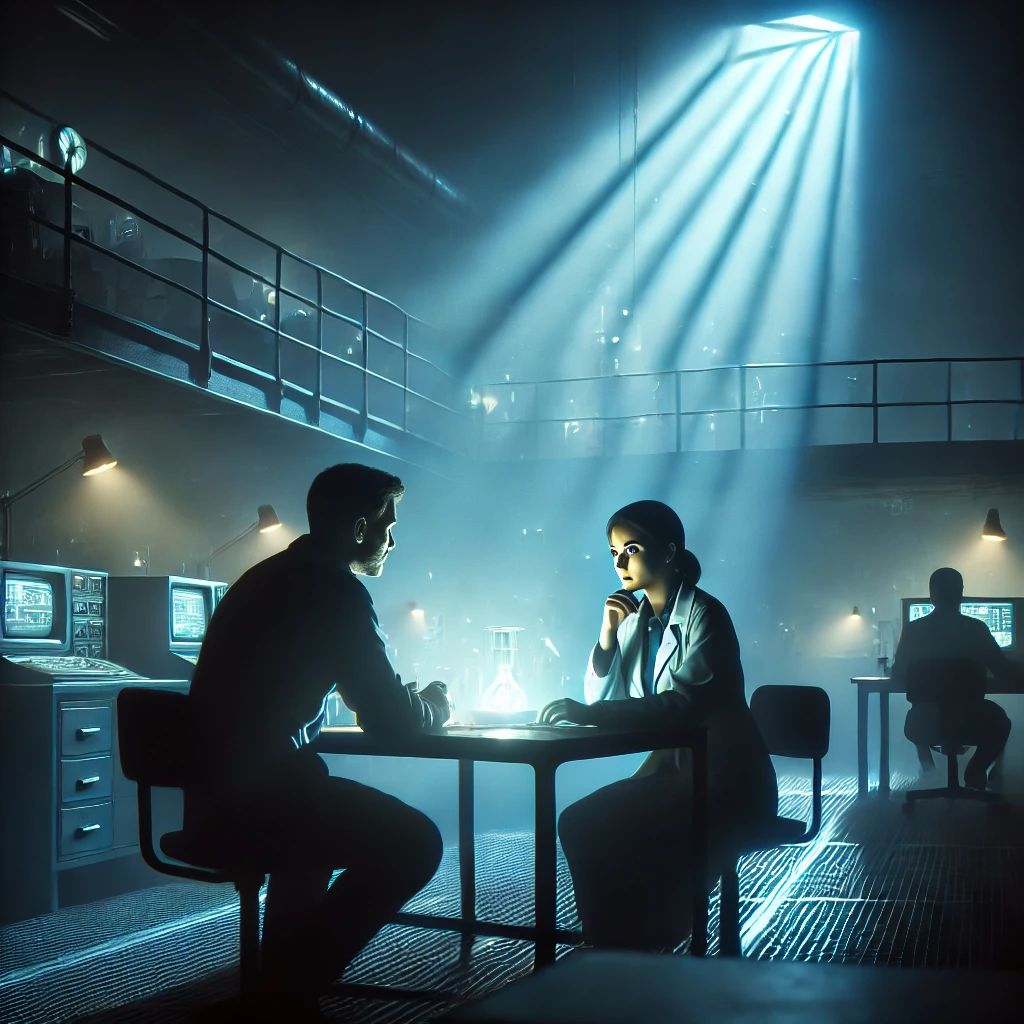 Das Flimmern der Ewigkeit Kapitel 17: Gespräch mit Tarek