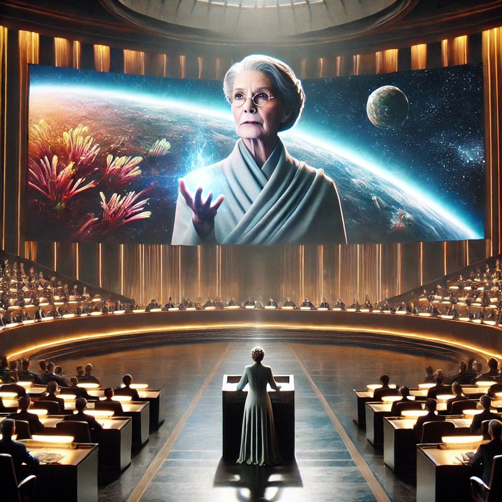 Flug zu den Sternen Kapitel 22: Abschlussrede