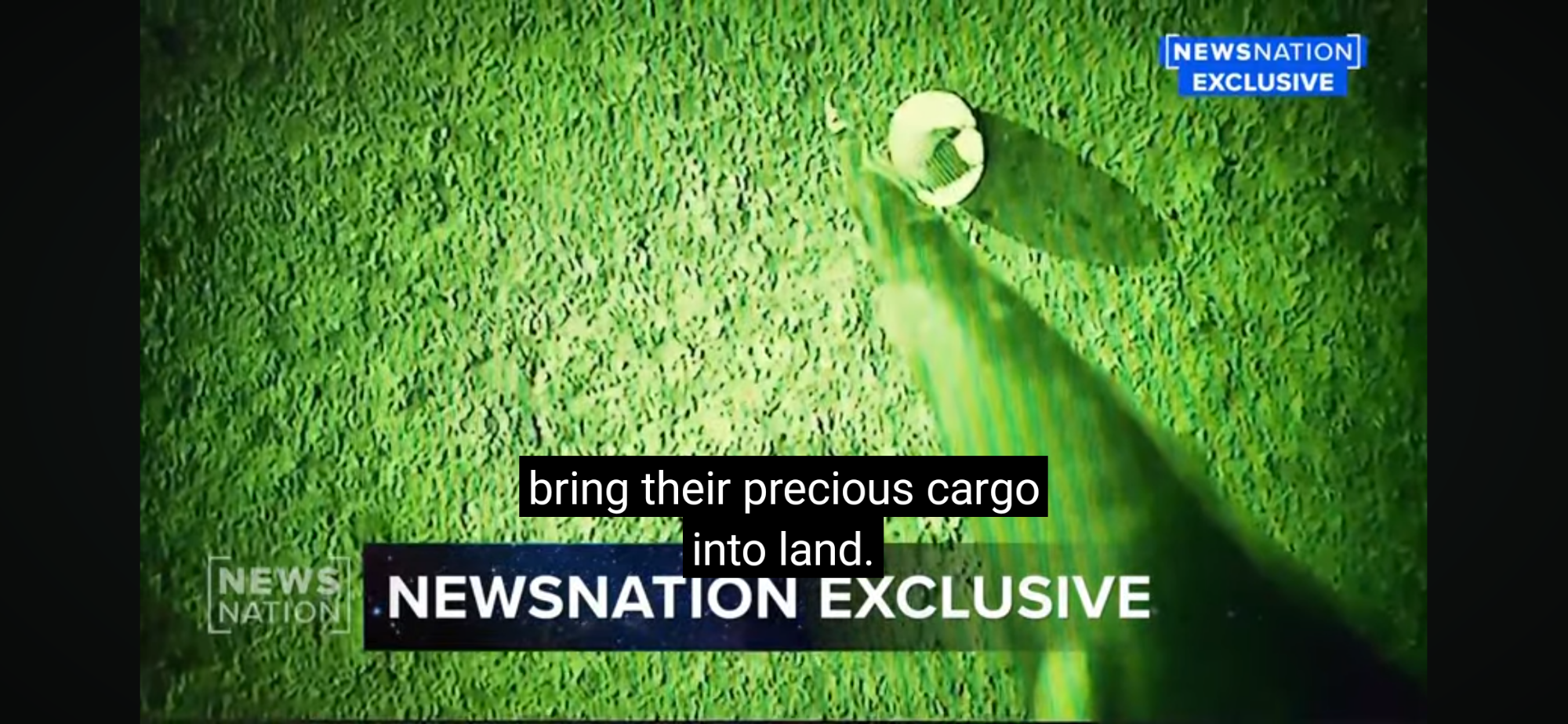 Eiförmiges UFO von US-Militär geborgen und auf Video gebannt